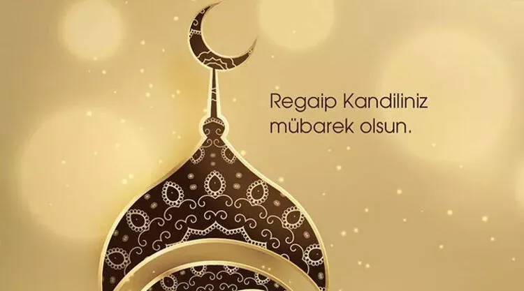 WhatsApp resimli kandil mesajları indir | Regaip Kandili resmi (durum fotoğrafı) indir - 33