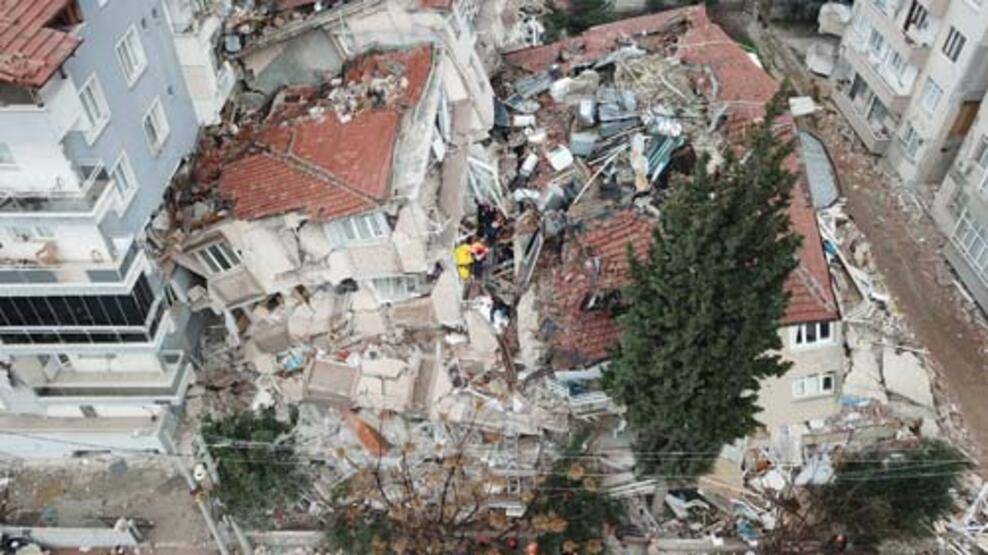 Hatay'da depremler sonrası son durum havadan fotoğraflandı - 7
