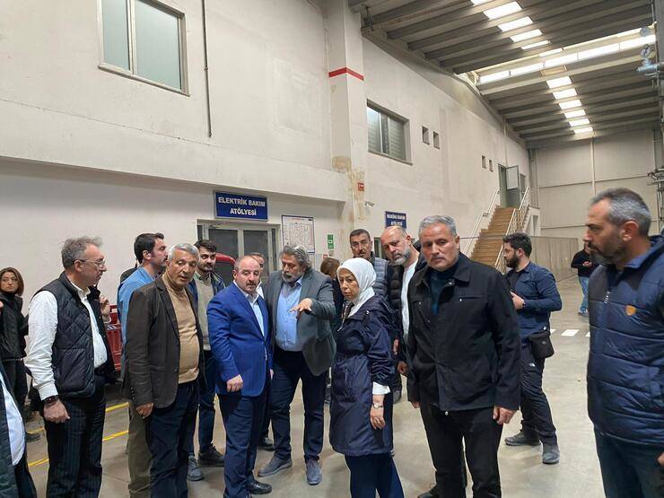 Bakan Varank, Malatya'da sanayi sitesi esnafıyla bir araya geldi - 3