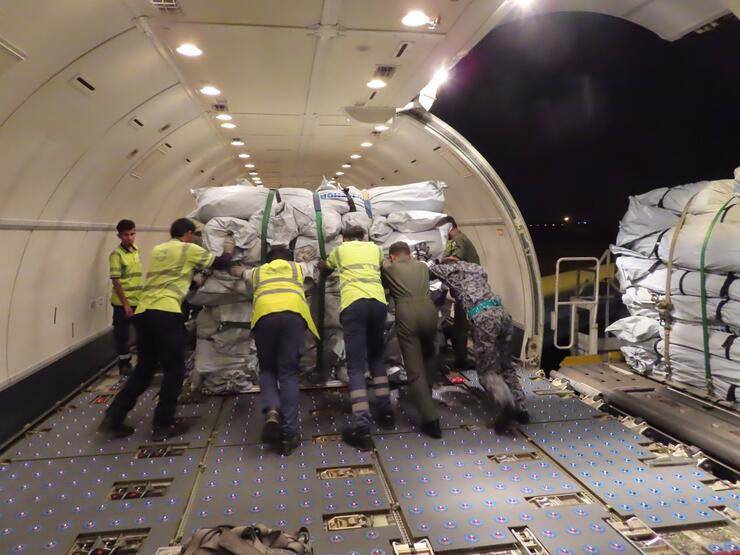 NATO koordinasyonuyla Japonya’dan çadır yardımı - 1