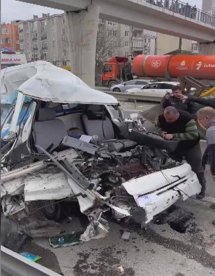 Silivri'de 20 kişinin yaralandığı zincirleme kaza! Sebebi belli oldu - 5