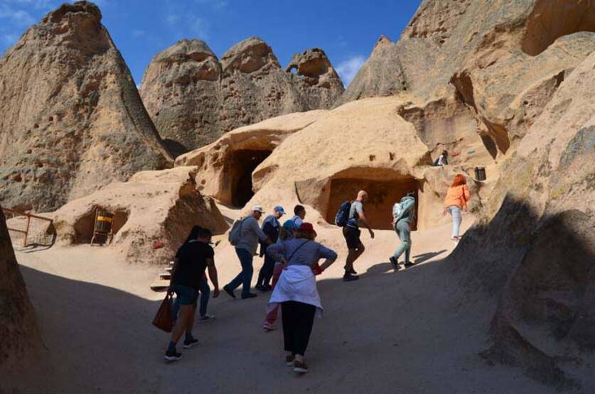 Kapadokya’nın gözdesi Selime Katedrali'nde bahar yoğunluğu - 8