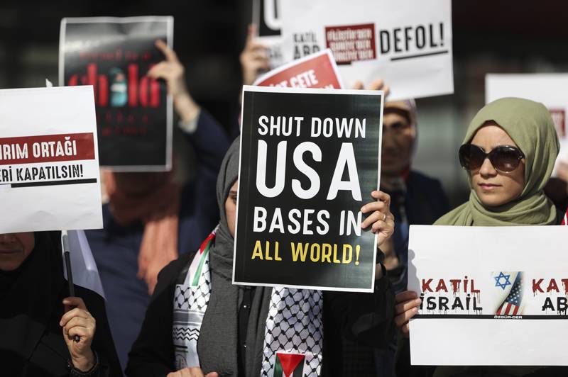 BM'nin suskunluğu Ankara'da protesto edildi - 3