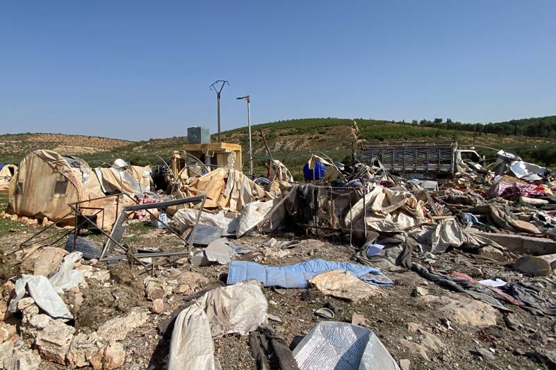 Rus savaş uçağı İdlib'de çadır kampı vurdu: 5 sivil öldü - 3