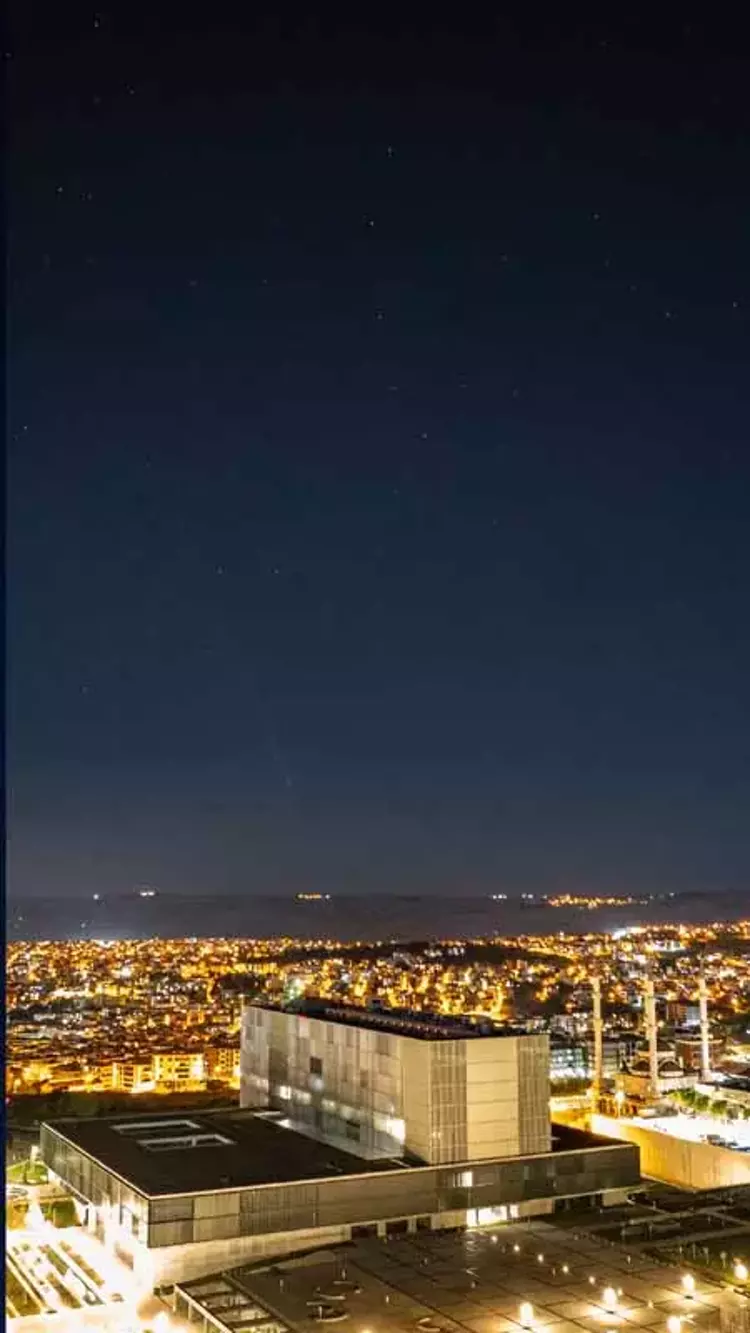 Tsuchinshan-Atlas Kuyruklu Yıldızı, Tekirdağ semalarında görüldü! - 2