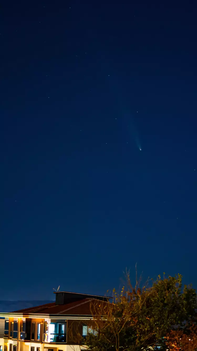 Tsuchinshan-Atlas Kuyruklu Yıldızı, Tekirdağ semalarında görüldü! - 4