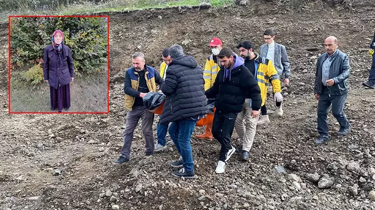 Samsun da 5 gündür kayıp olan yaşlı kadın ormanda ölü bulundu - 1