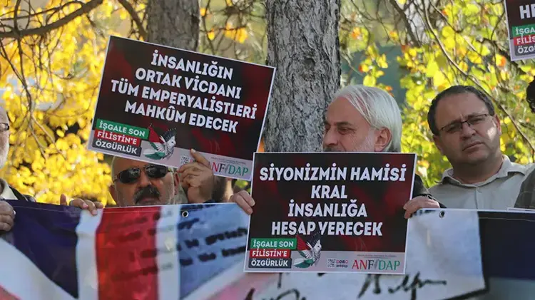 Ankara da protesto: 'Balfour deklarasyonu diplomatik utanç!' - 5