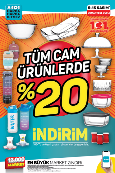 A101 den hafta sonu indirim atağı! 9-15 Kasım fırsatlarını kaçırmayın - 2
