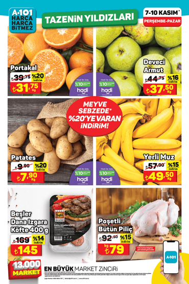 A101 den hafta sonu indirim atağı! 9-15 Kasım fırsatlarını kaçırmayın - 6