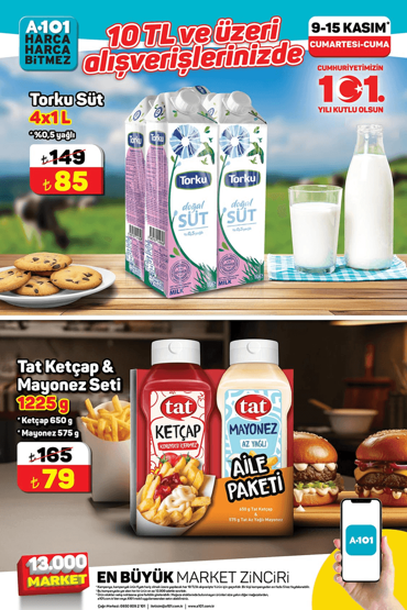 A101 den hafta sonu indirim atağı! 9-15 Kasım fırsatlarını kaçırmayın - 7