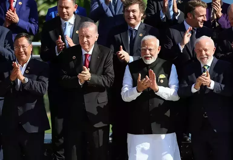 Erdoğan G20 Zirvesi'nde liderlerle aynı karede - 2