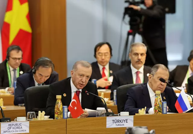 Erdoğan G20'de diz dize sohbetlerle gündem oldu - 2
