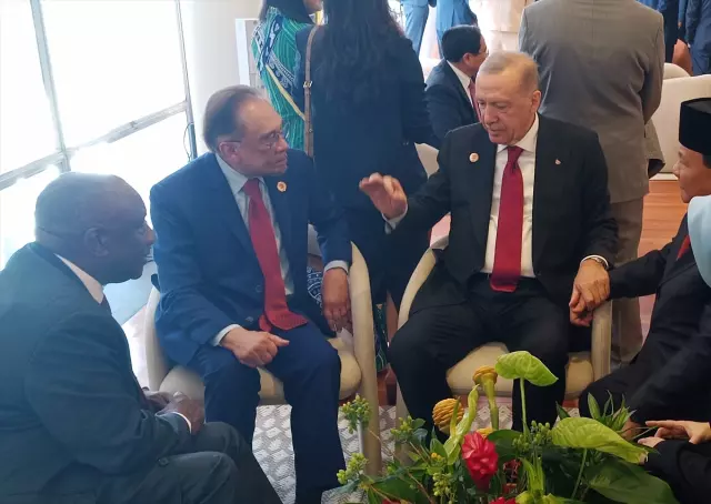 Erdoğan G20'de diz dize sohbetlerle gündem oldu - 4