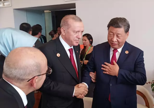 Erdoğan G20'de diz dize sohbetlerle gündem oldu - 5