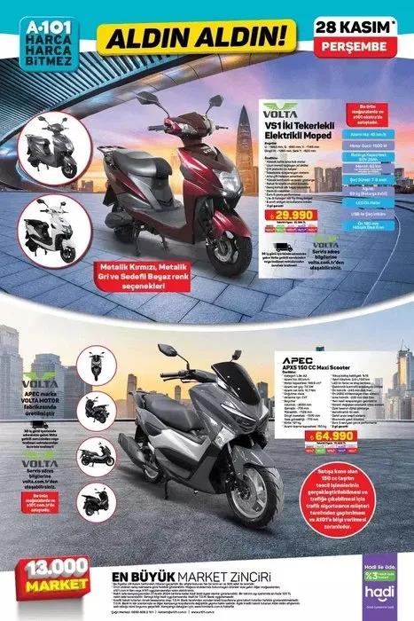 A101 aktüel ürünler kataloğu; 25-28 Kasım A101 indirim fırsatları - 8