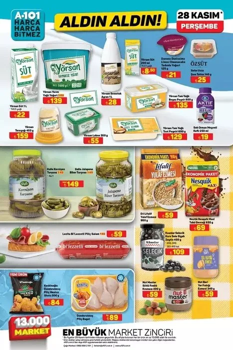 A101 aktüel ürünler kataloğu; 25-28 Kasım A101 indirim fırsatları - 5