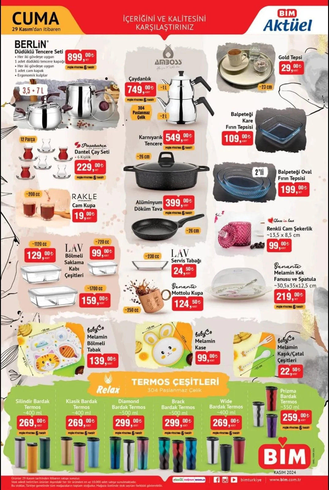 BİM 29 Kasım indirim rüzgarı başladı! Hangi ürünler rafta - 3