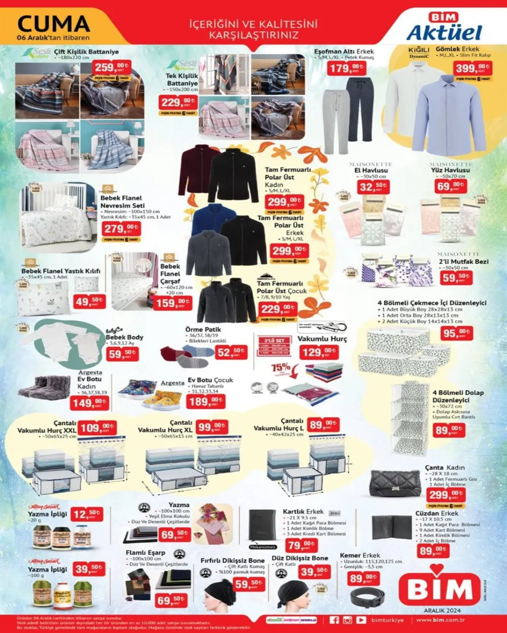 BİM 06 Aralık 2024 Cuma aktüel ürünler kataloğu yayımlandı. - 3