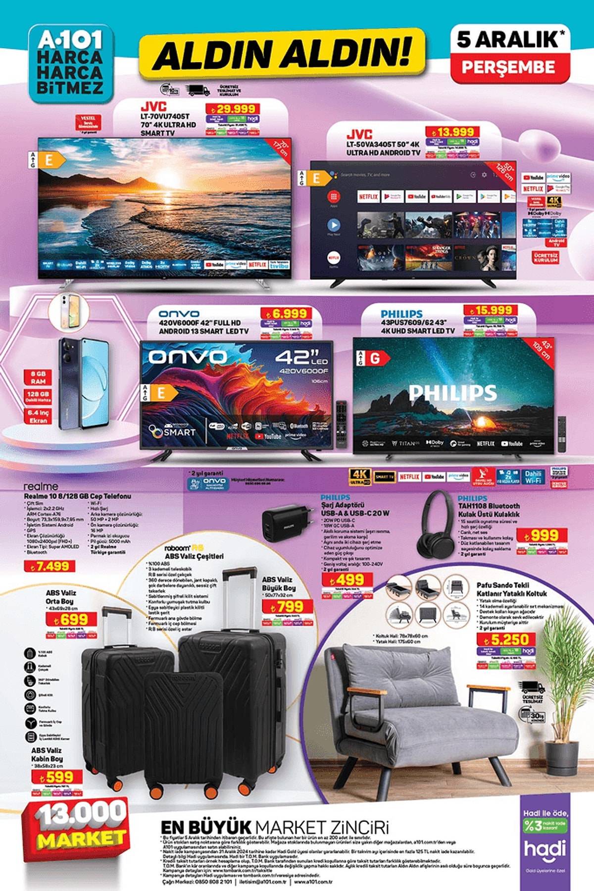 A101 5 Aralık 2024 aldın aldın kataloğu yayınlandı - 3