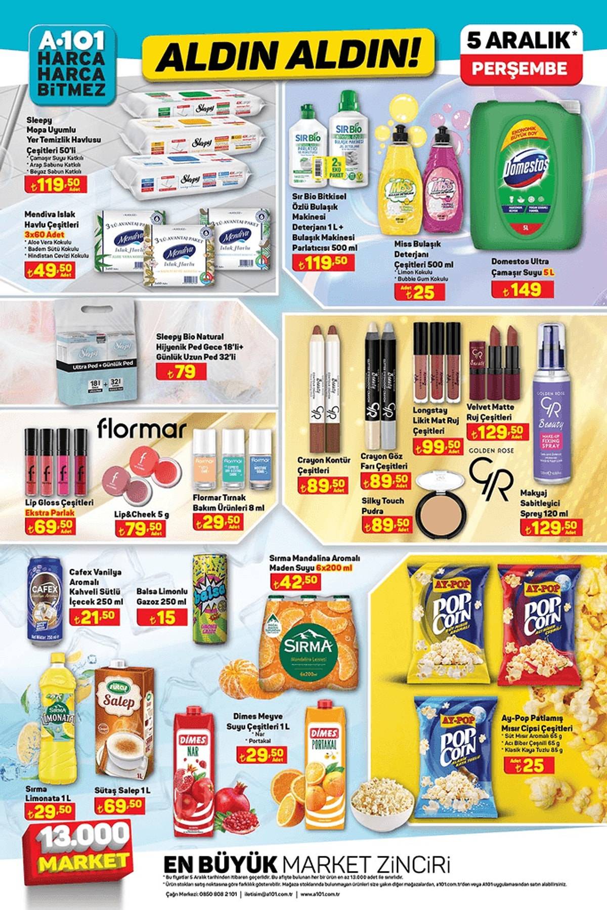 A101 5 Aralık 2024 aldın aldın kataloğu yayınlandı - 5