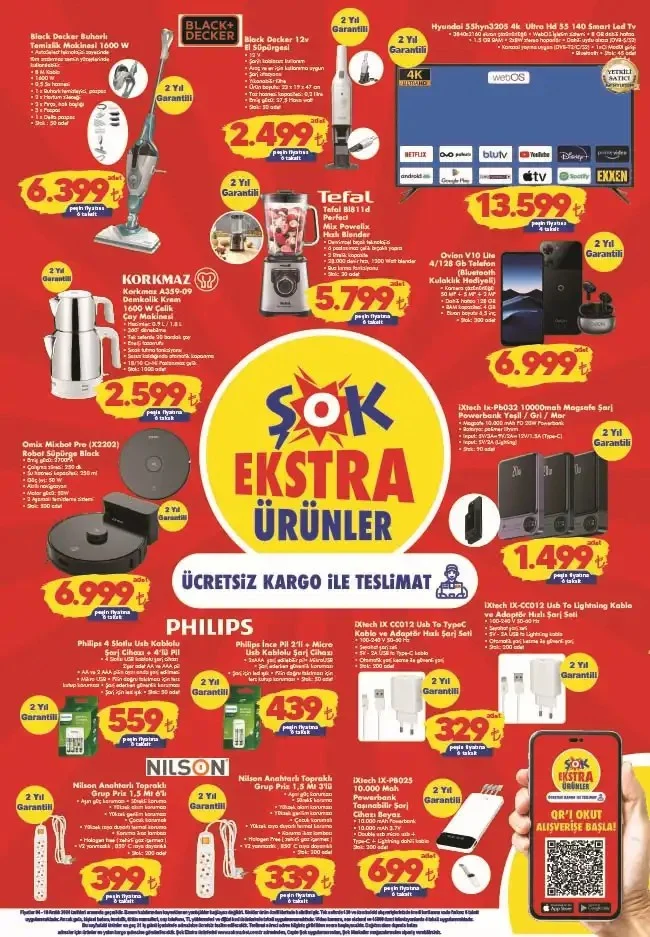 ŞOK Market, yeni kataloğunda birbirinden ilginç ürünlere yer verdi. - 2