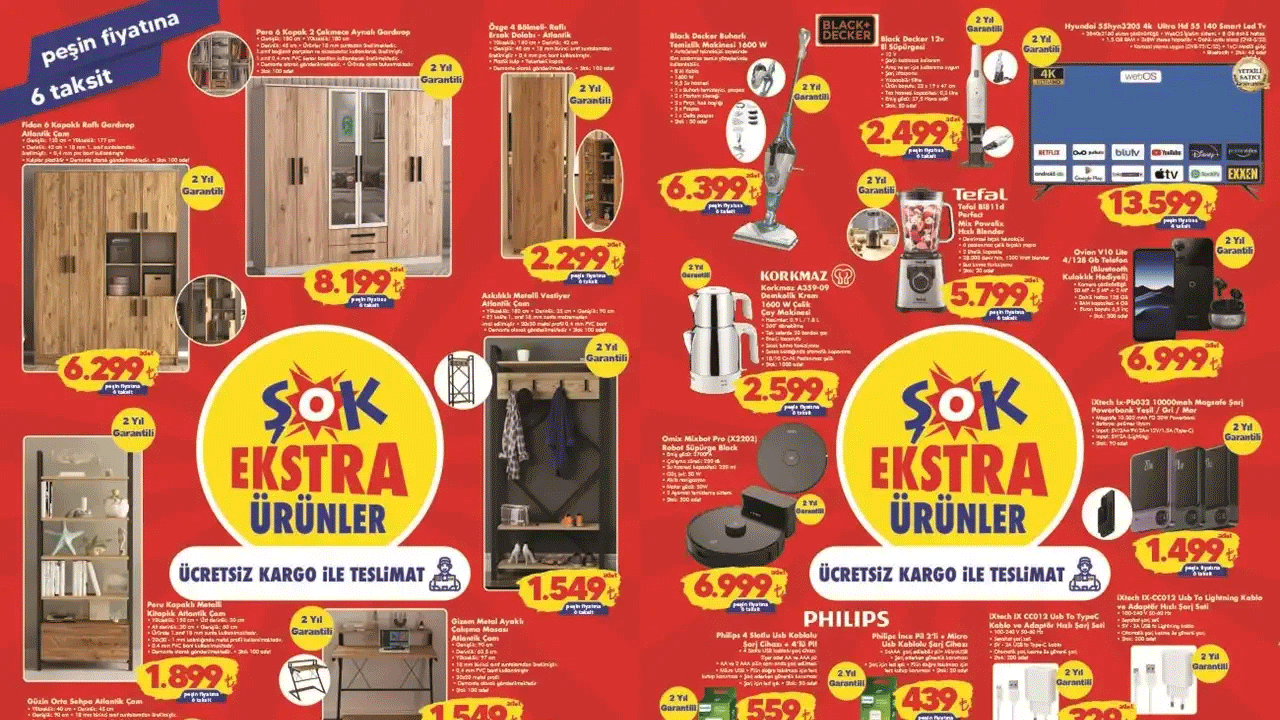 ŞOK Market, yeni kataloğunda birbirinden ilginç ürünlere yer verdi. - 4