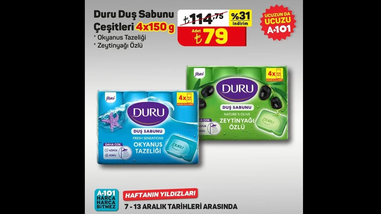 7-13 Aralık 2024 tarihleri arasında  A101'in aktüel kataloğu yayımlandı - 19