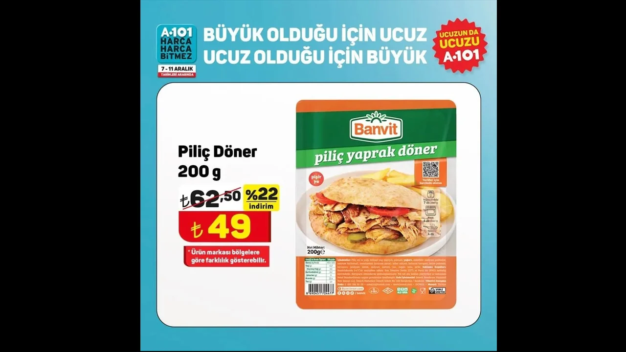 7-13 Aralık 2024 tarihleri arasında  A101'in aktüel kataloğu yayımlandı - 6