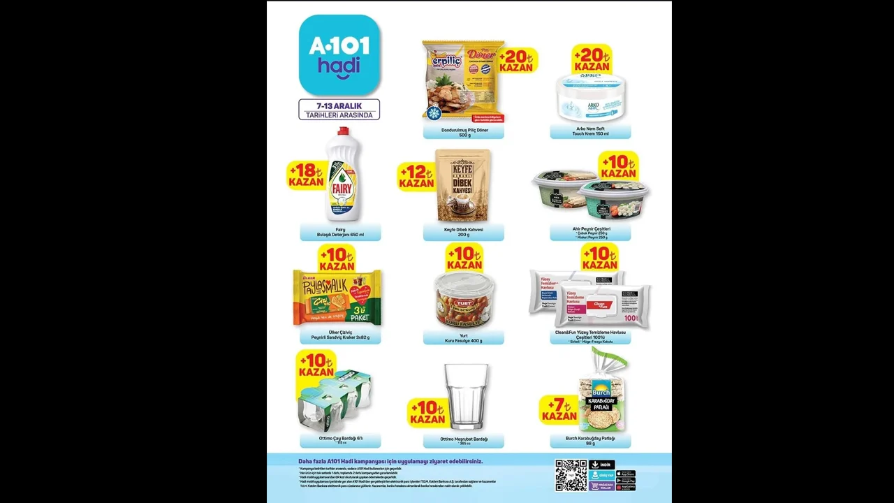 7-13 Aralık 2024 tarihleri arasında  A101'in aktüel kataloğu yayımlandı - 26