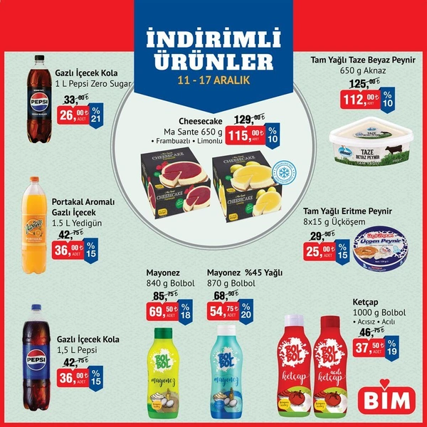 BİM 18 Aralık 2024'te dev indirimler başlıyor - 2