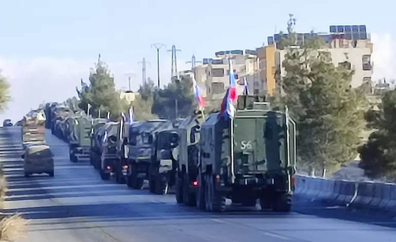 Rus askerleri Şam'dan ayrıldı: Tartus'a hareket ettiler - 1
