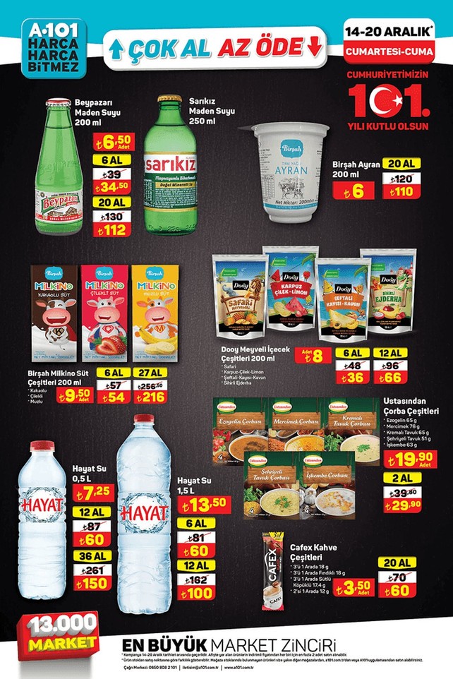 A101 14-20 Aralık indirim kataloğuyla yine dikkatleri üzerine çekti - 6
