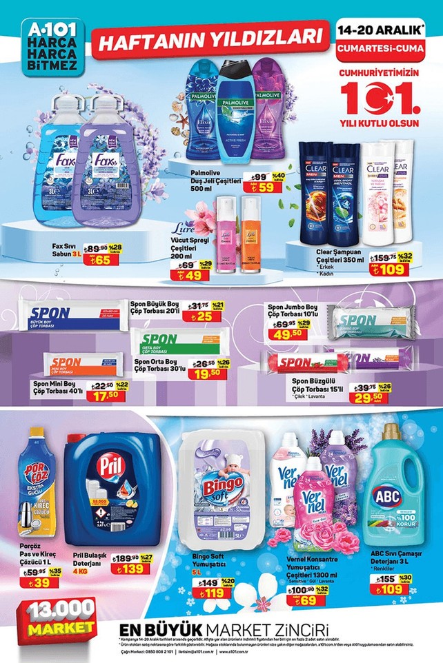 A101 14-20 Aralık indirim kataloğuyla yine dikkatleri üzerine çekti - 3