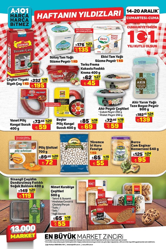 A101 14-20 Aralık indirim kataloğuyla yine dikkatleri üzerine çekti - 2