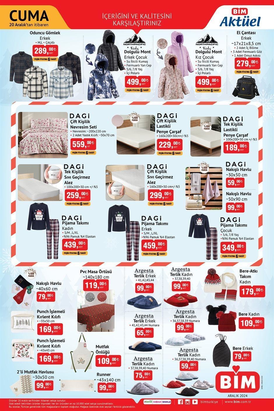 BİM'in 20 Aralık Cuma Aktüel Kataloğu - 10
