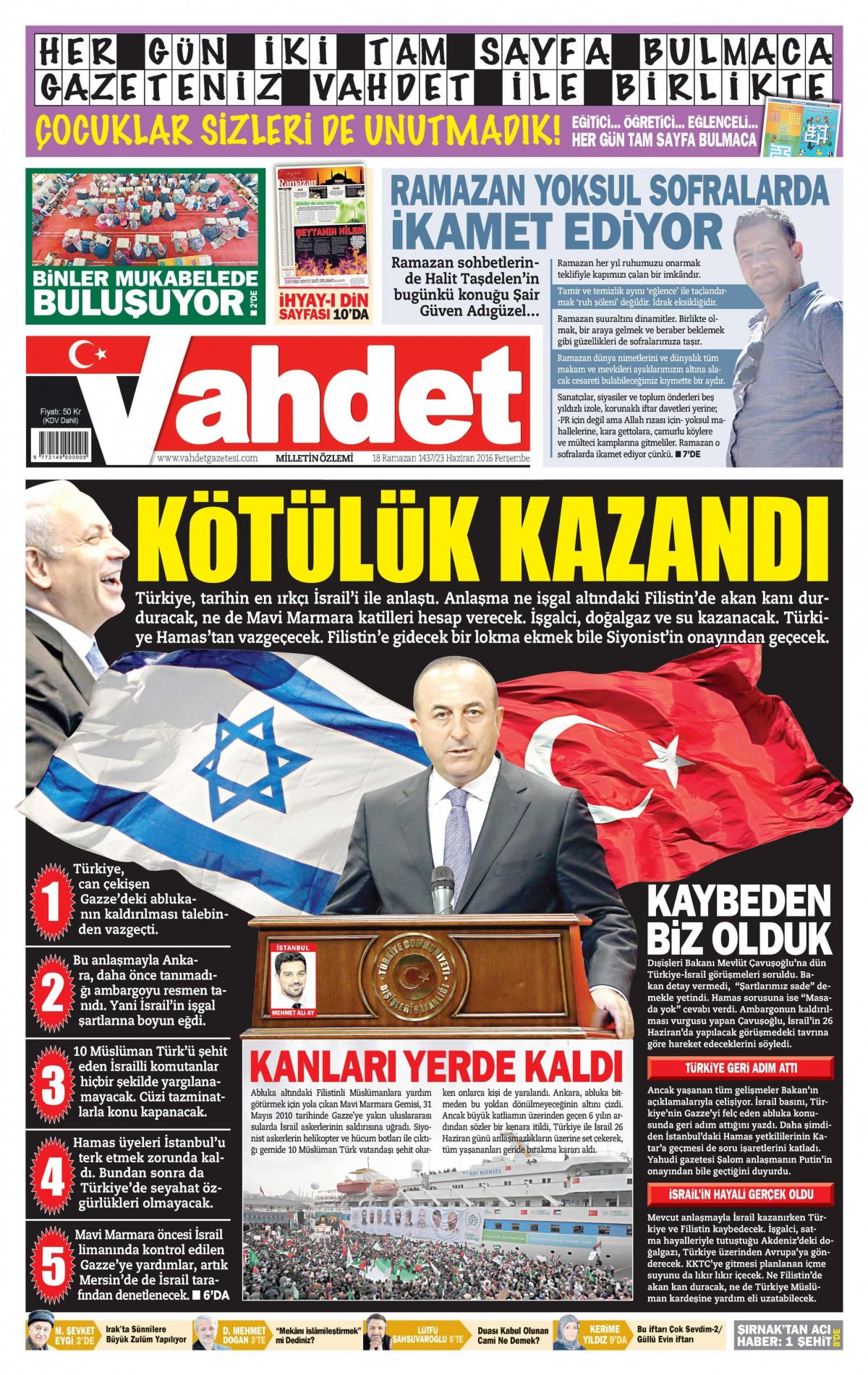 23 Haziran 2016 gazete manşetleri - 643