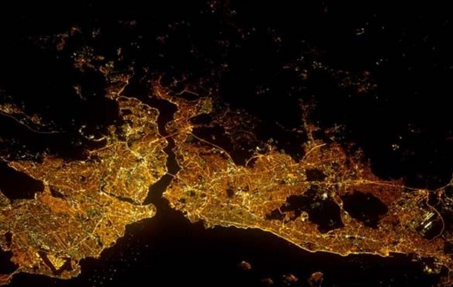 Uzaydan çekilen İstanbul fotoğrafları - 2