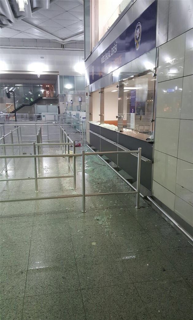 Atatürk Havalimanı’ndaki saldırıdan kareler - 506