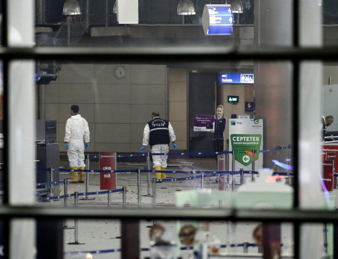 Atatürk Havalimanı’ndaki saldırıdan kareler - 718