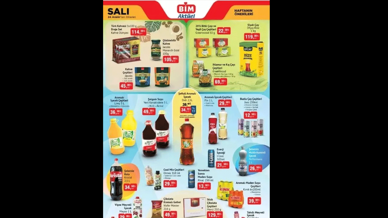 BİM aktuel 27 Aralık kataloğuyla yayımlandı. - 5