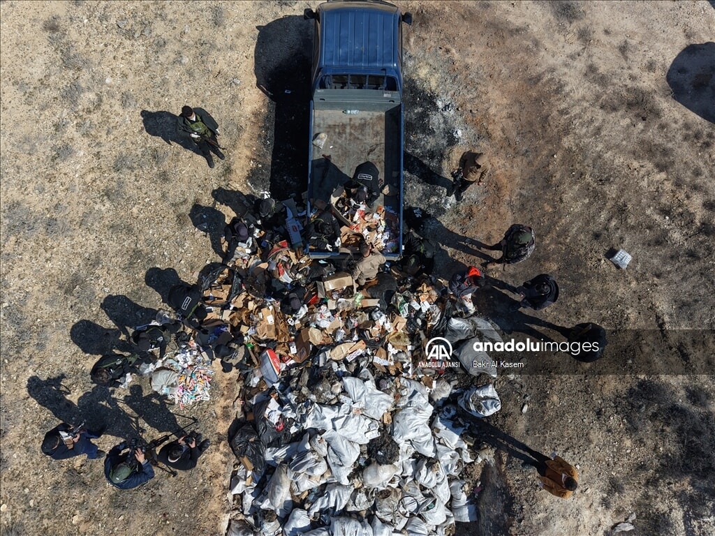 Şam'da uyuşturucu operasyonu! 1 Ton uyuşturucu imha edildi - 2