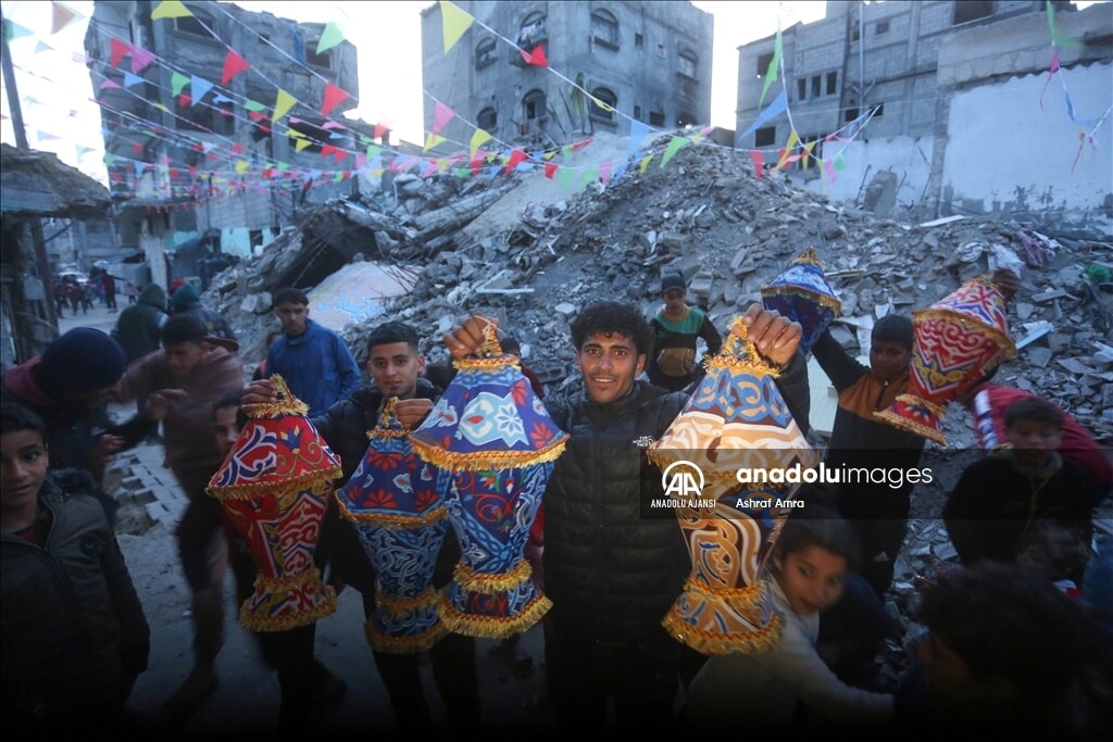 Gazze'de Ramazan umudu: Yıkıma rağmen süslemelerle direniş - 5