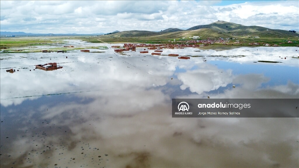 Bolivya'nın Viacha kentinde sel felaketi - 4