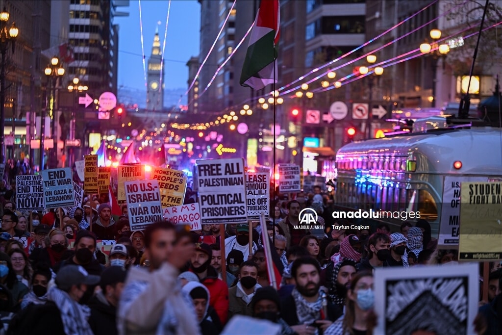 ABD'de Filistin'in hakları için yükselen protesto dalgası - 4