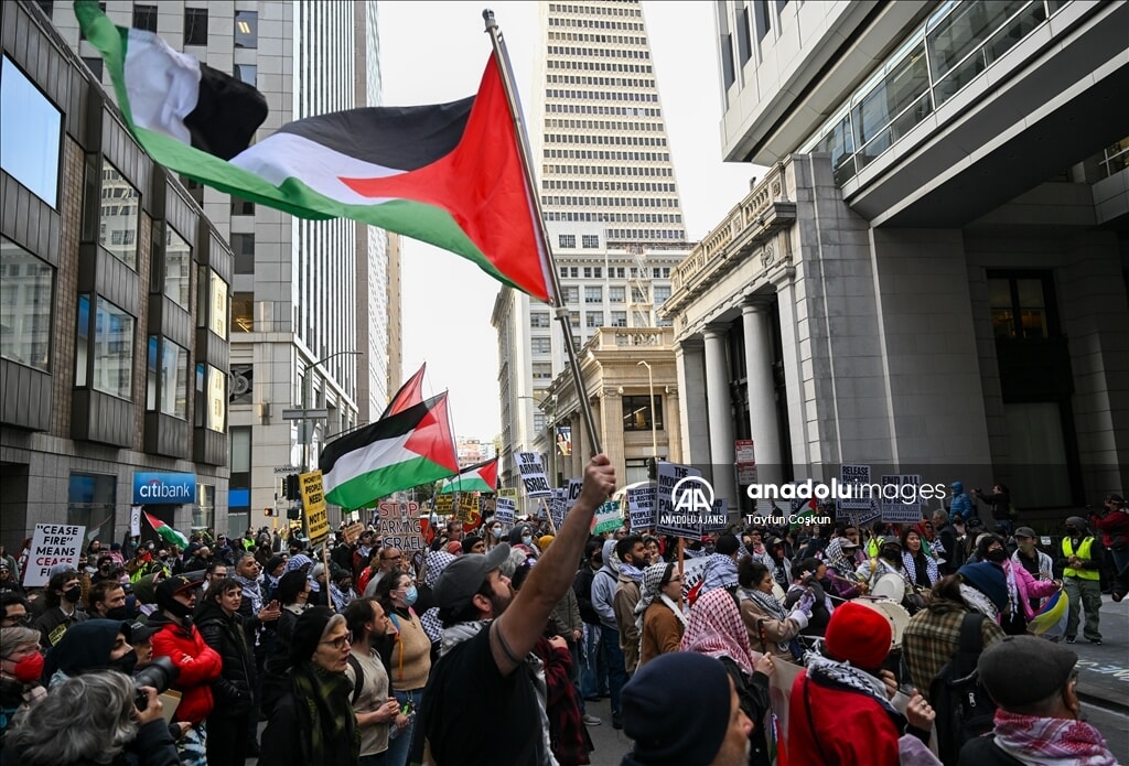 ABD'de Filistin'in hakları için yükselen protesto dalgası - 5