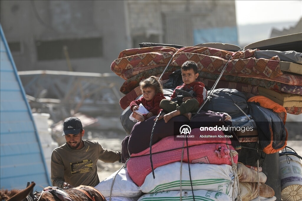 İsrail'in tahliye uyarısının ardından Beyt Hanun'dan göç başladı - 5