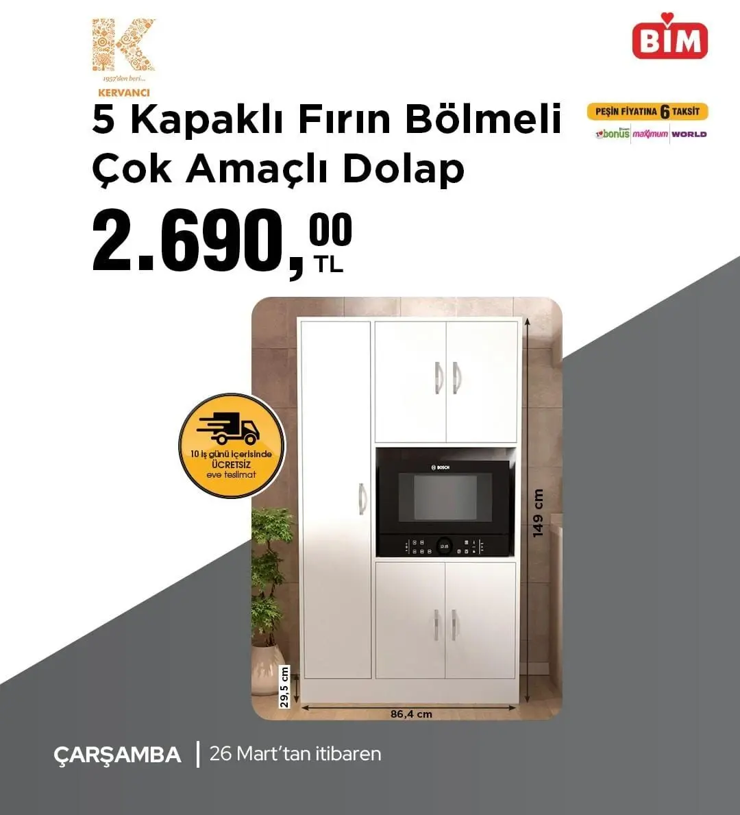 BİM Market 26 Mart-1 Nisan 2025 Aktüel Ürünler Kataloğu Yayınlandı! Verandalı Tiny House Sürprizi - 9