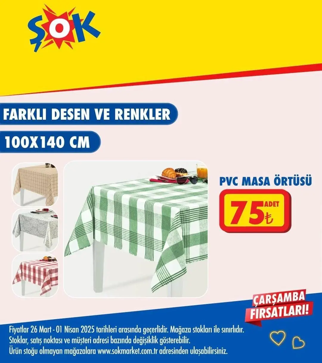 ŞOK 26 Mart kataloğu yayında: Bahar indirimi başladı! ŞOK Market 26 Mart - 1 Nisan kataloğu - 9