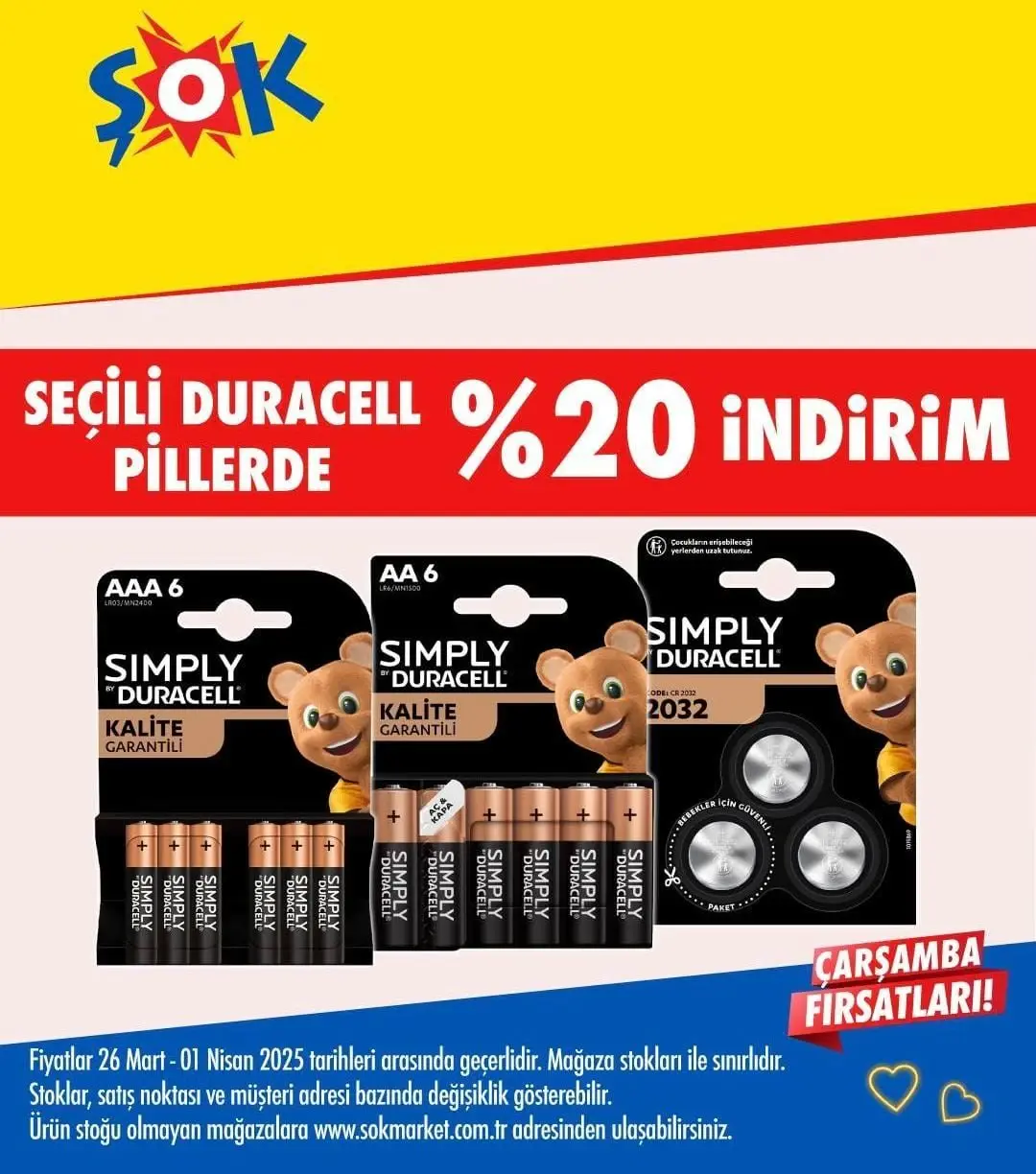 ŞOK 26 Mart kataloğu yayında: Bahar indirimi başladı! ŞOK Market 26 Mart - 1 Nisan kataloğu - 15